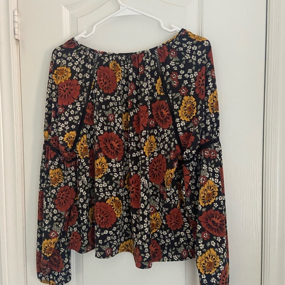 4 for $20 🖤 JOE FRESH Boho print peasant blouse - Picture 4 of 5
